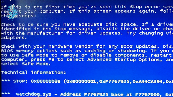 电脑为什么蓝屏