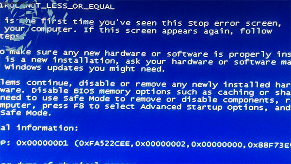 电脑为什么蓝屏