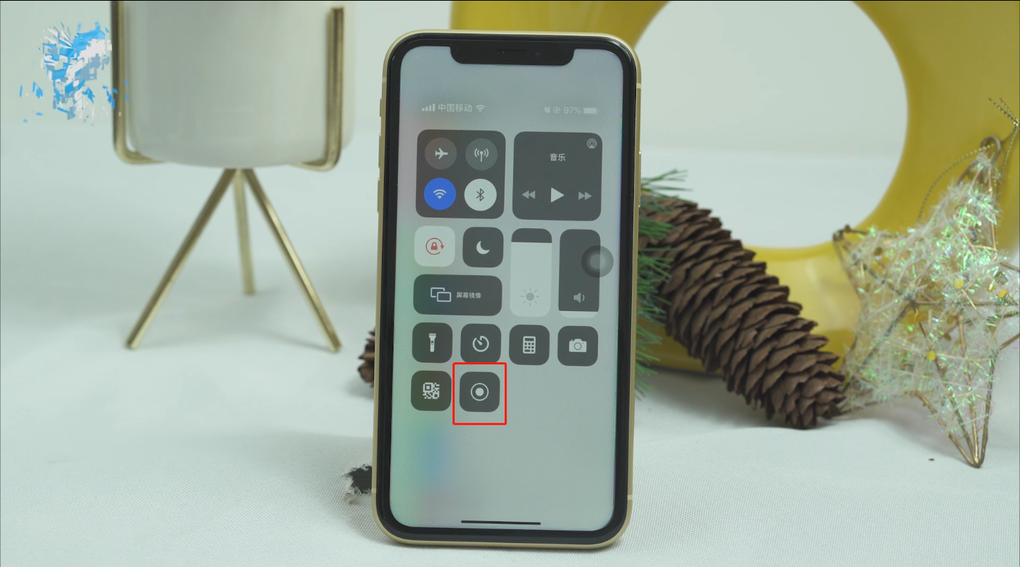 iphonexr怎么录屏