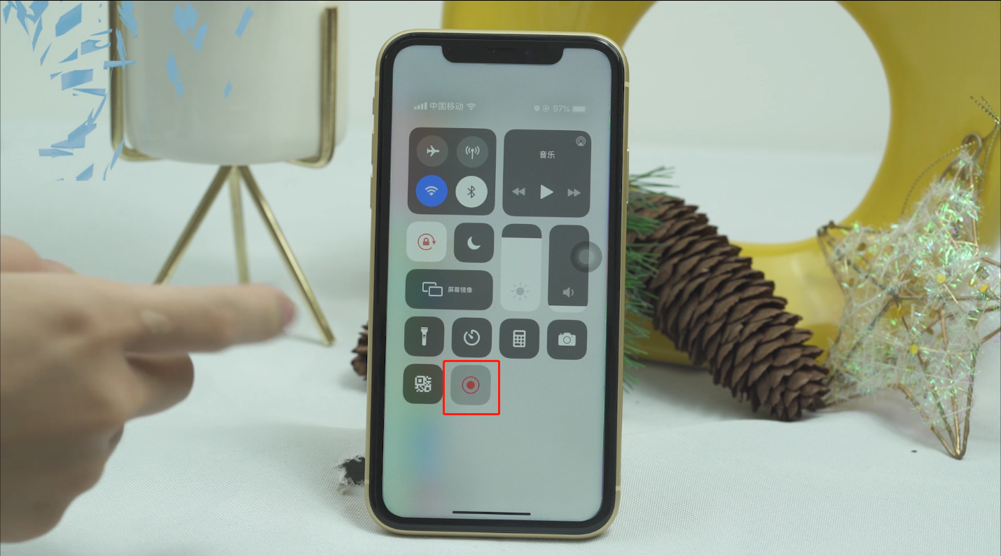 苹果xr怎么录屏