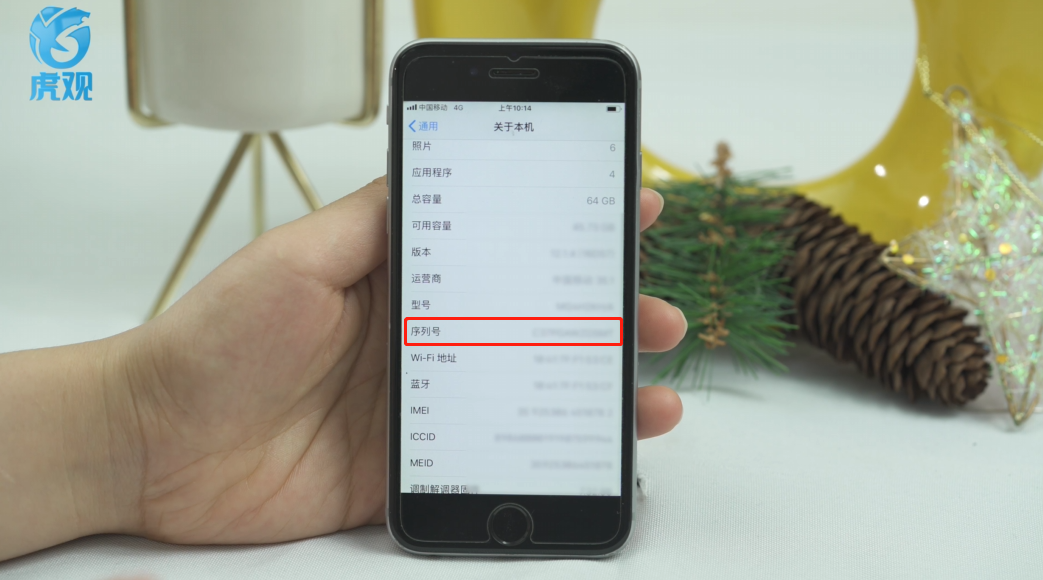 苹果怎么查序列号