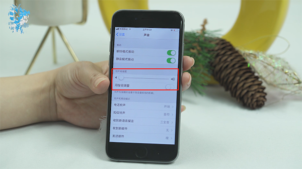 苹果手机怎么调音量