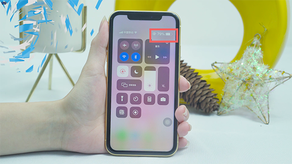 苹果xr怎么显示电池百分比