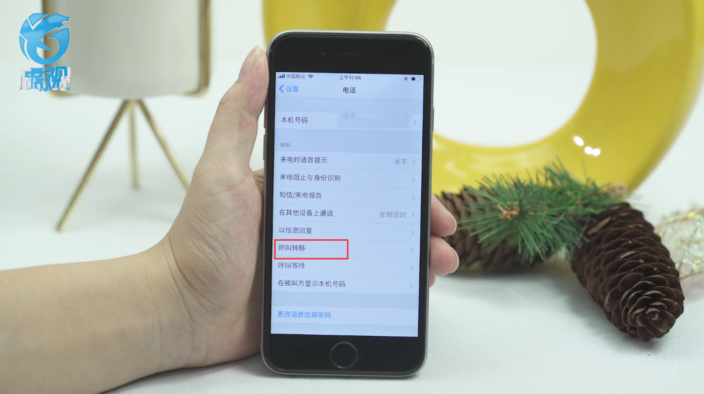 苹果手机来电转移怎么设置