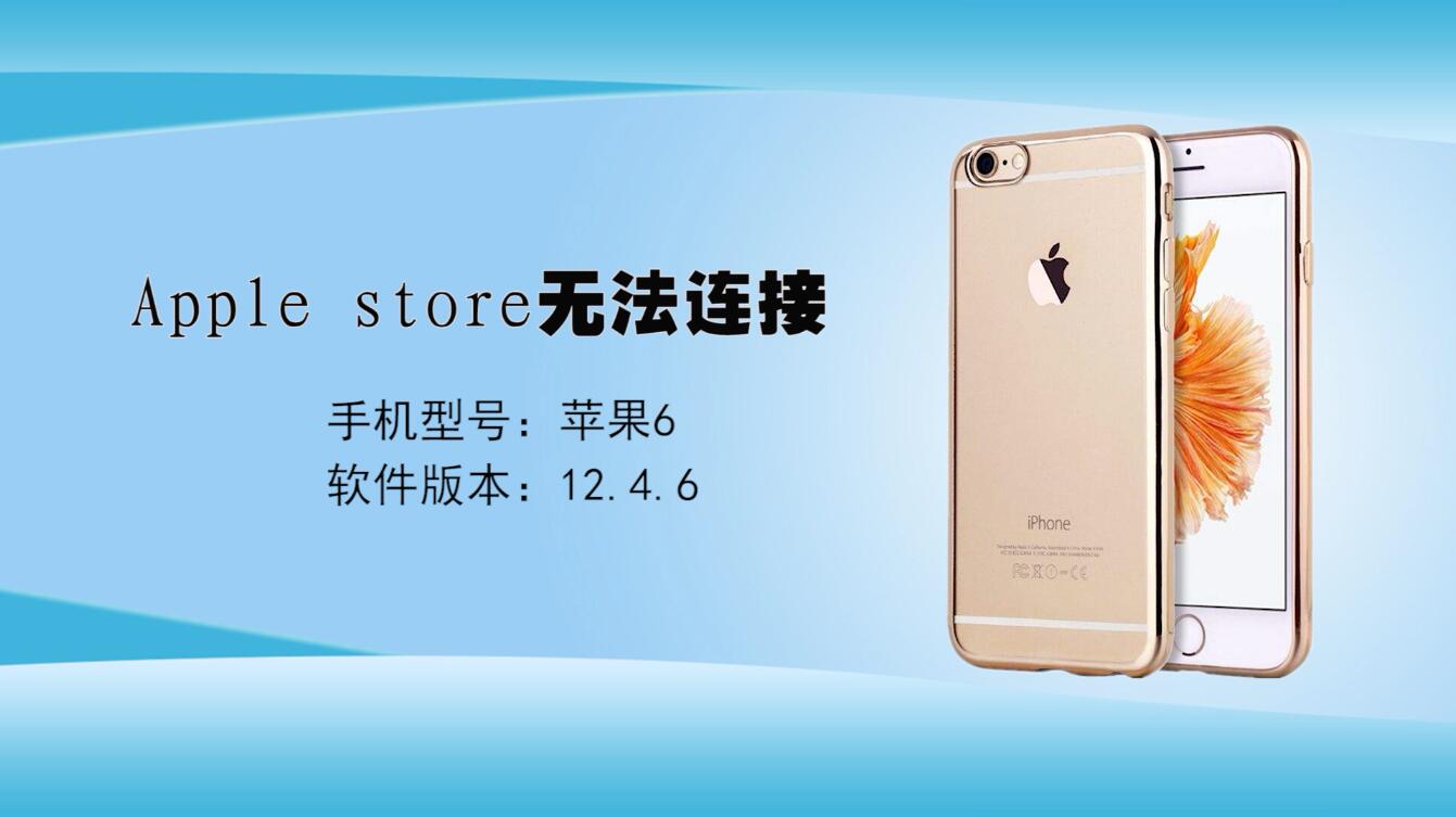 apple store无法连接