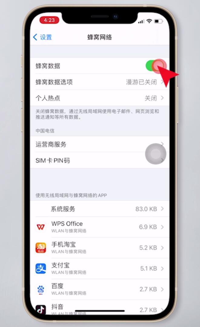 查找iphone无法连接网络