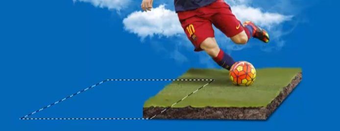 PS设计创意的足球主题海报(57)