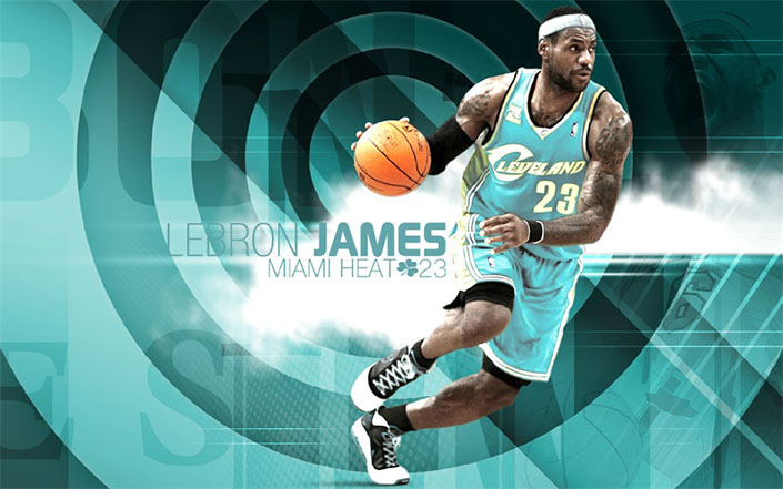 ps设计NBA篮球运动宣传海报
