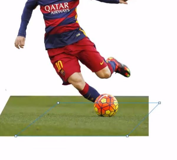 PS设计创意的足球主题海报(13)