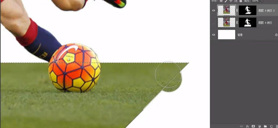PS设计创意的足球主题海报(16)