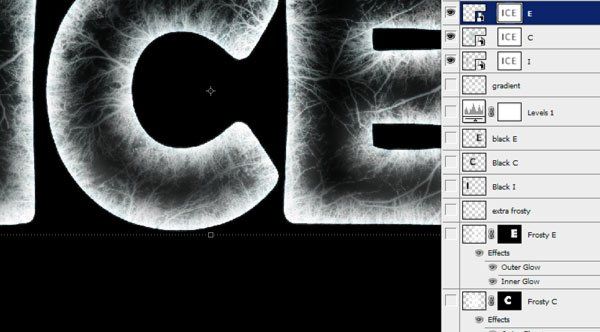 Photoshop设计超酷的冰雪字效果(19)