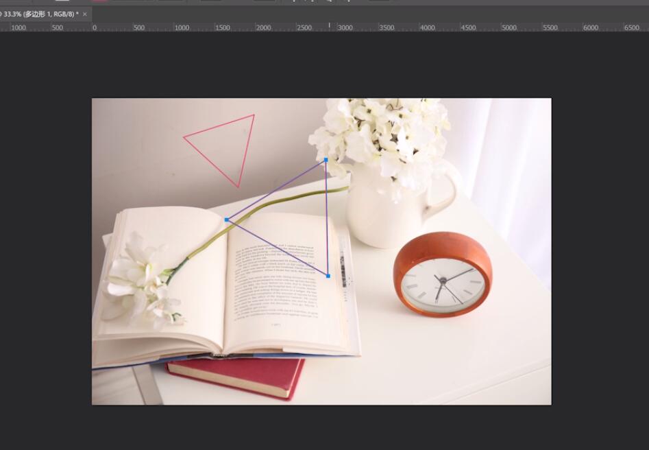 ps怎么画三角形(6)