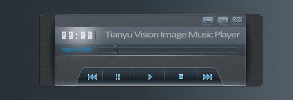 PS制作时尚音乐播放器(39)