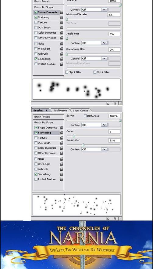 photoshop制作纳尼亚传奇电影海报教程(40)