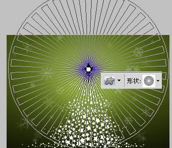 ps制作漂亮的圣诞树(11)