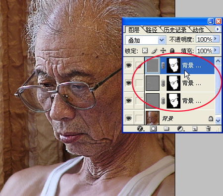 用PhotoShop让照片模糊变清晰(8)