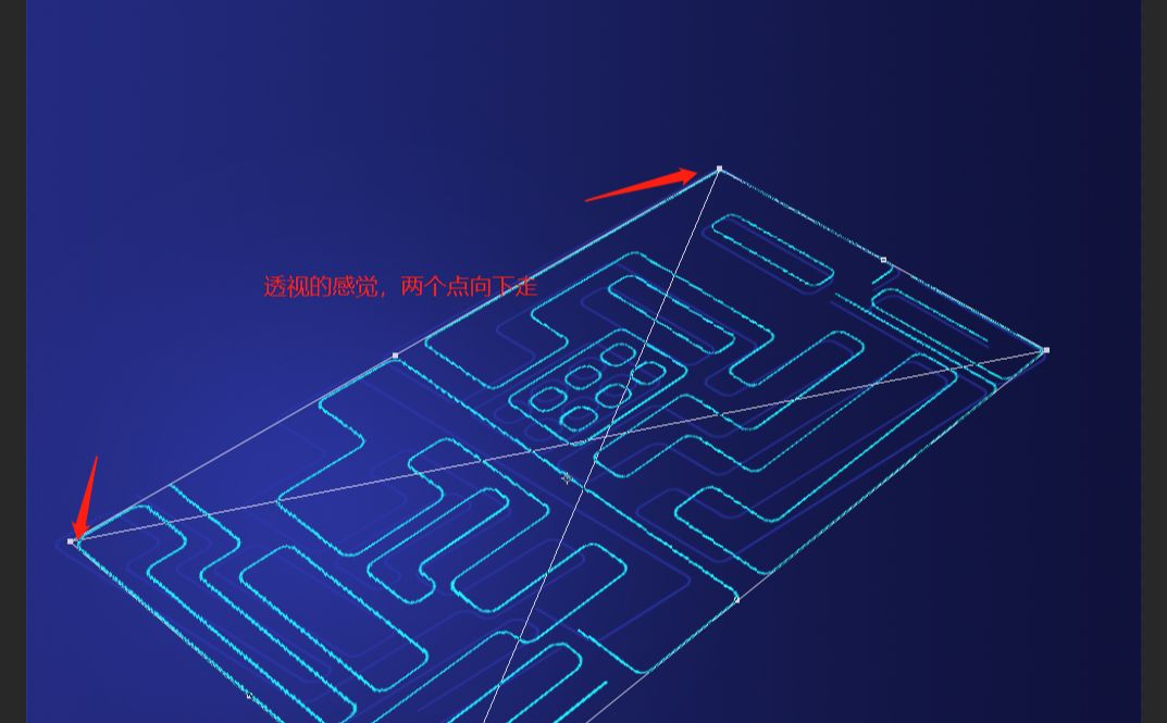 PS绘制质感渐变2.5D插画教程(10)