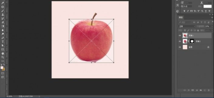 ps合成苹果鸡蛋图片教程(6)
