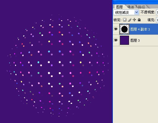 ps用闪电素材制作烟花艺术效果(23)