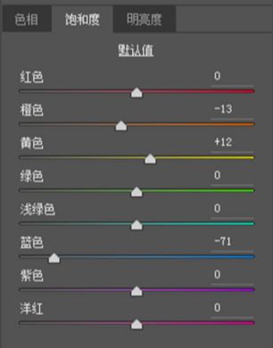 PS制作秋季暖黄色效果(6)