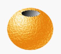 用PS滤镜制作橙子-PS滤镜使用(9)