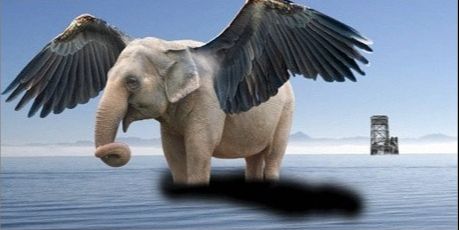 photoshop合成教程:带翅膀的大象(23)