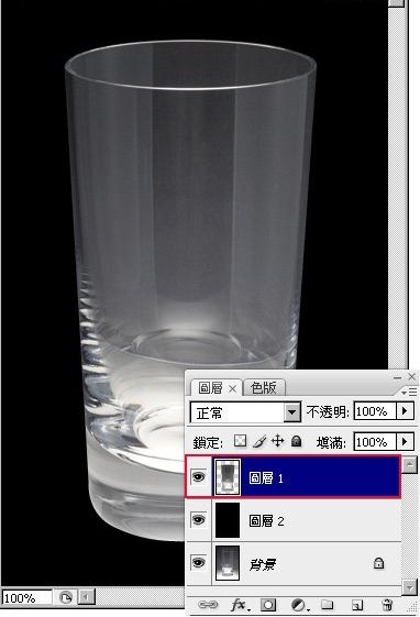 ps通道抠出透明玻璃杯教程(2)