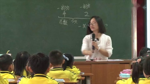 人教版一年级数学《加法 解决问题》教研公开课视频-执教刘老师