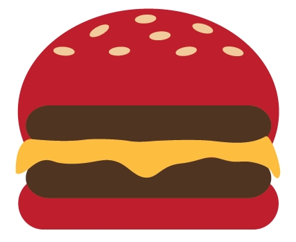 AI绘制汉堡图标(5)