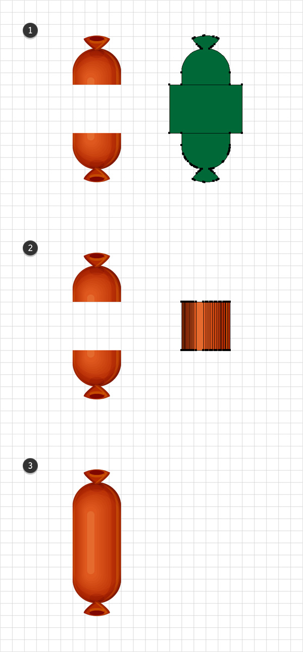 AI创建有趣的小烤肠文字效果(31)