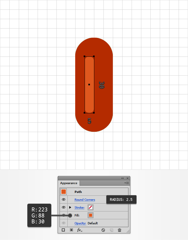 AI创建有趣的小烤肠文字效果(4)