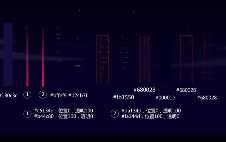 AI+PS绘制五彩斑斓的炫酷深圳夜景(53)