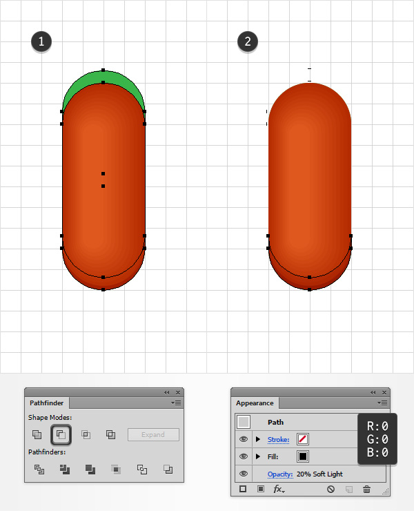 AI创建有趣的小烤肠文字效果(7)