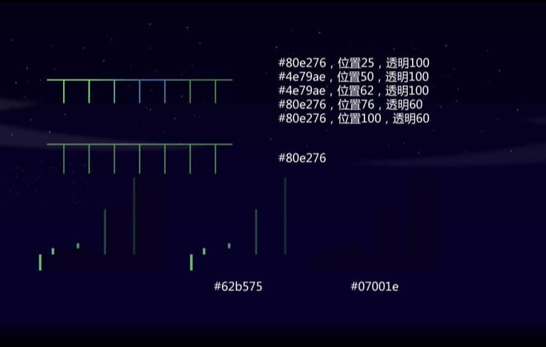 AI+PS绘制五彩斑斓的炫酷深圳夜景(63)