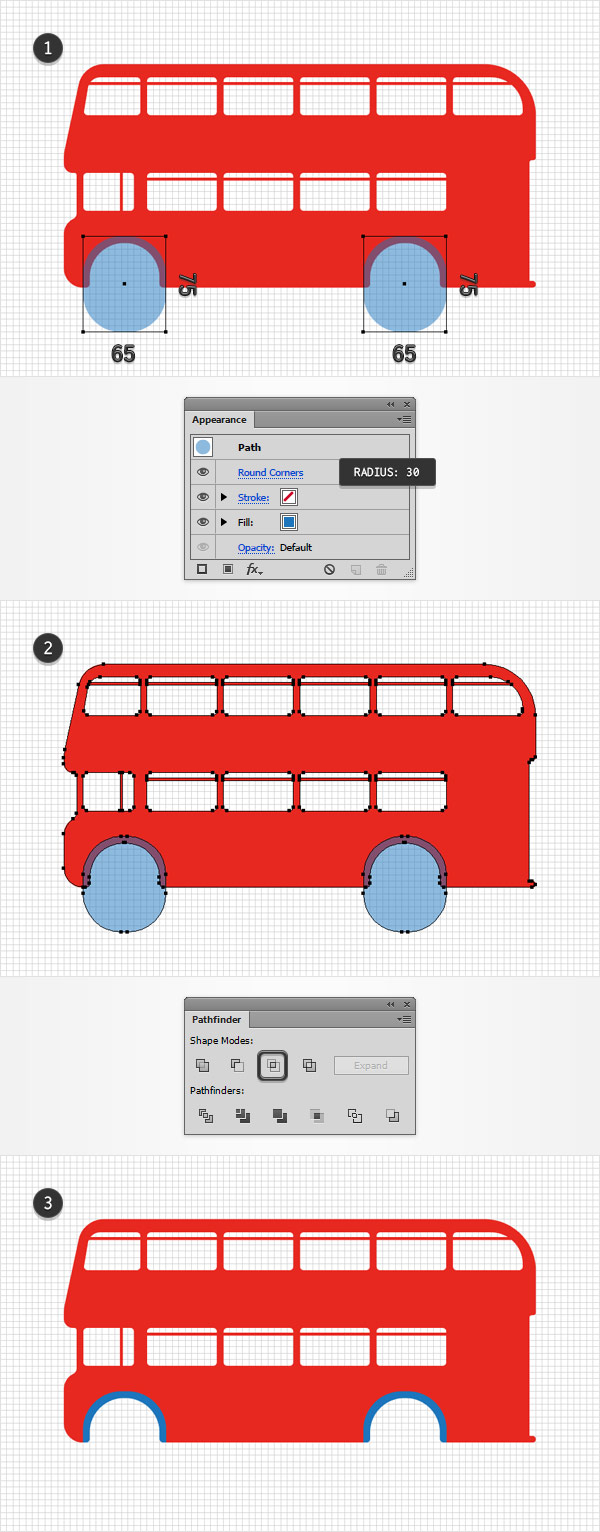 AI绘制细节丰富的红色大巴车(12)