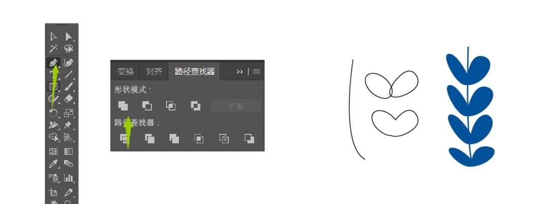 AI+PS绘制静谧夜晚下温暖的庭院插画(7)