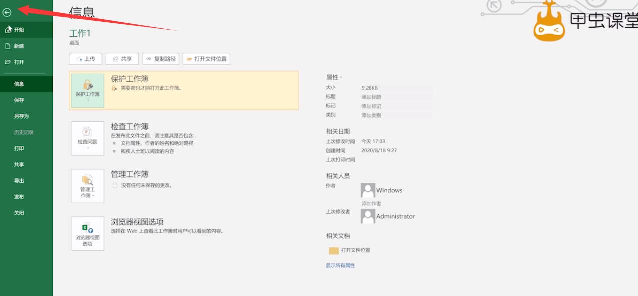 怎样给新版EXCEL文件加密(7)