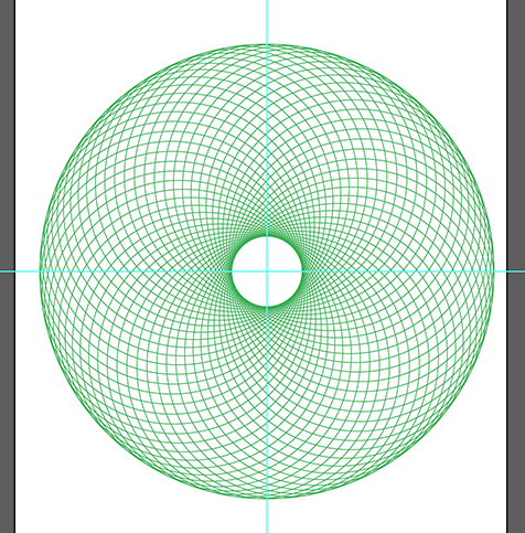 用AI创建漂亮螺旋圆点花纹(3)