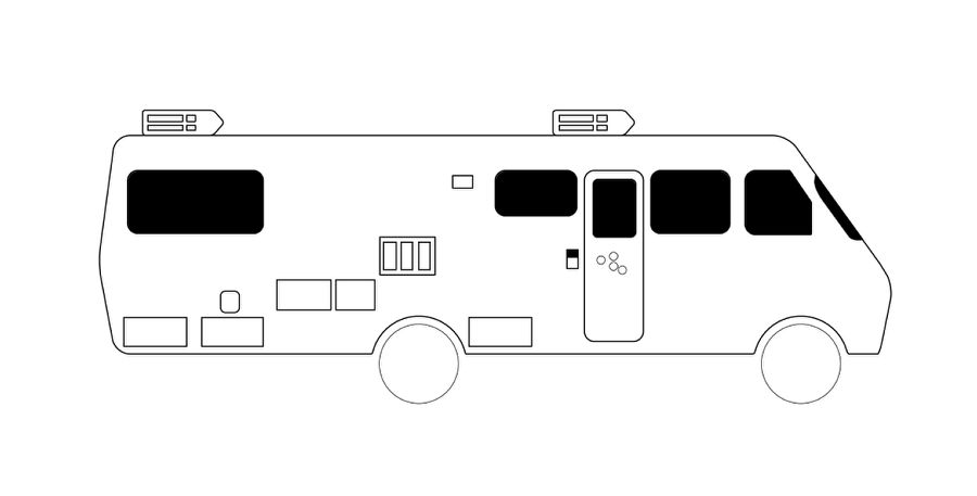 Illustrator制作游戏中超酷的房车教程(1)