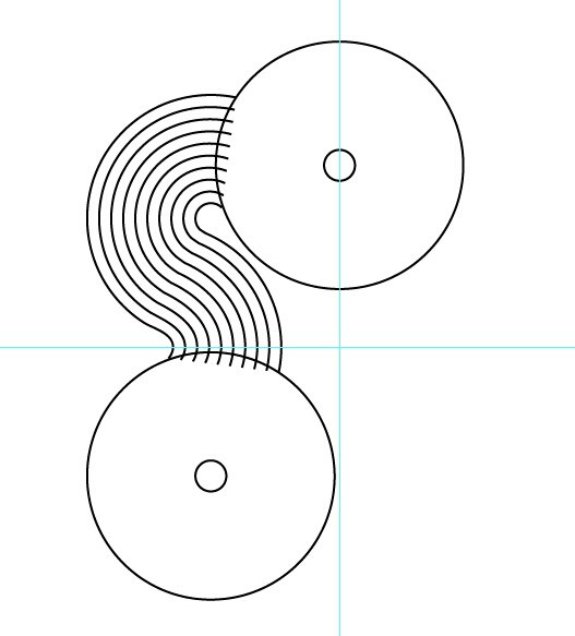 AI制作漂亮的叠加圆环方法(9)