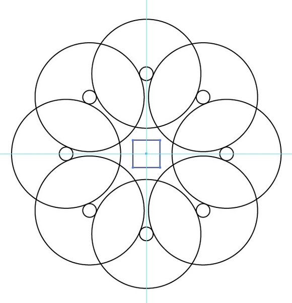 AI制作漂亮的叠加圆环方法(5)