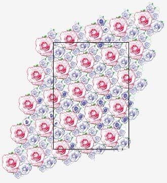 AI怎么制作玫瑰花底纹图(9)