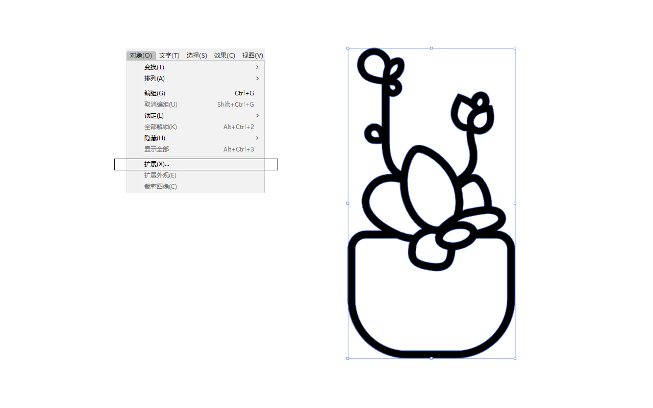 AI绘制多肉植物插画(8)