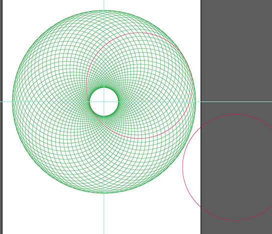 用AI创建漂亮螺旋圆点花纹(4)