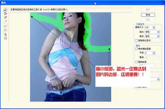 Photoshop简单快速抠发丝(5)