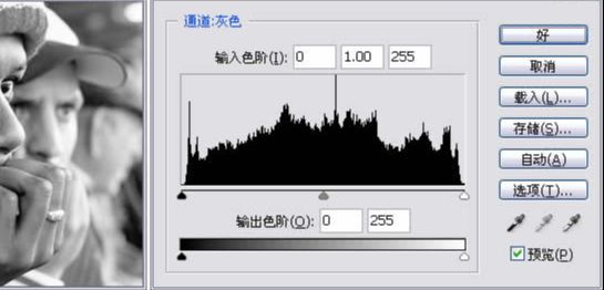 Photoshop转化黑白照片的方法(1)