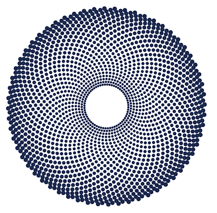 用AI创建漂亮螺旋圆点花纹