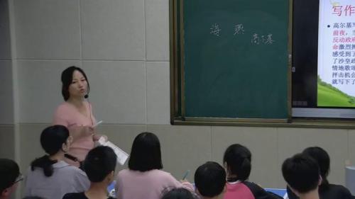 《海燕》部编版语文九年级下册课堂教学视频实录-执教老师-张宝春