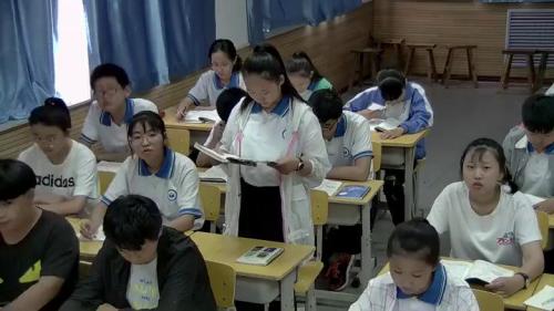 《安塞腰鼓》部编版语文八年级下册课堂教学视频实录-执教老师-郑志娟