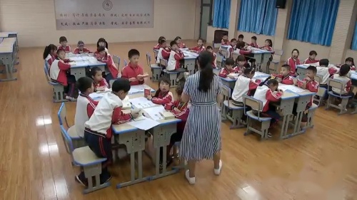 《中国美食》部编版语文二年级下册课堂教学视频实录-执教老师-张杰